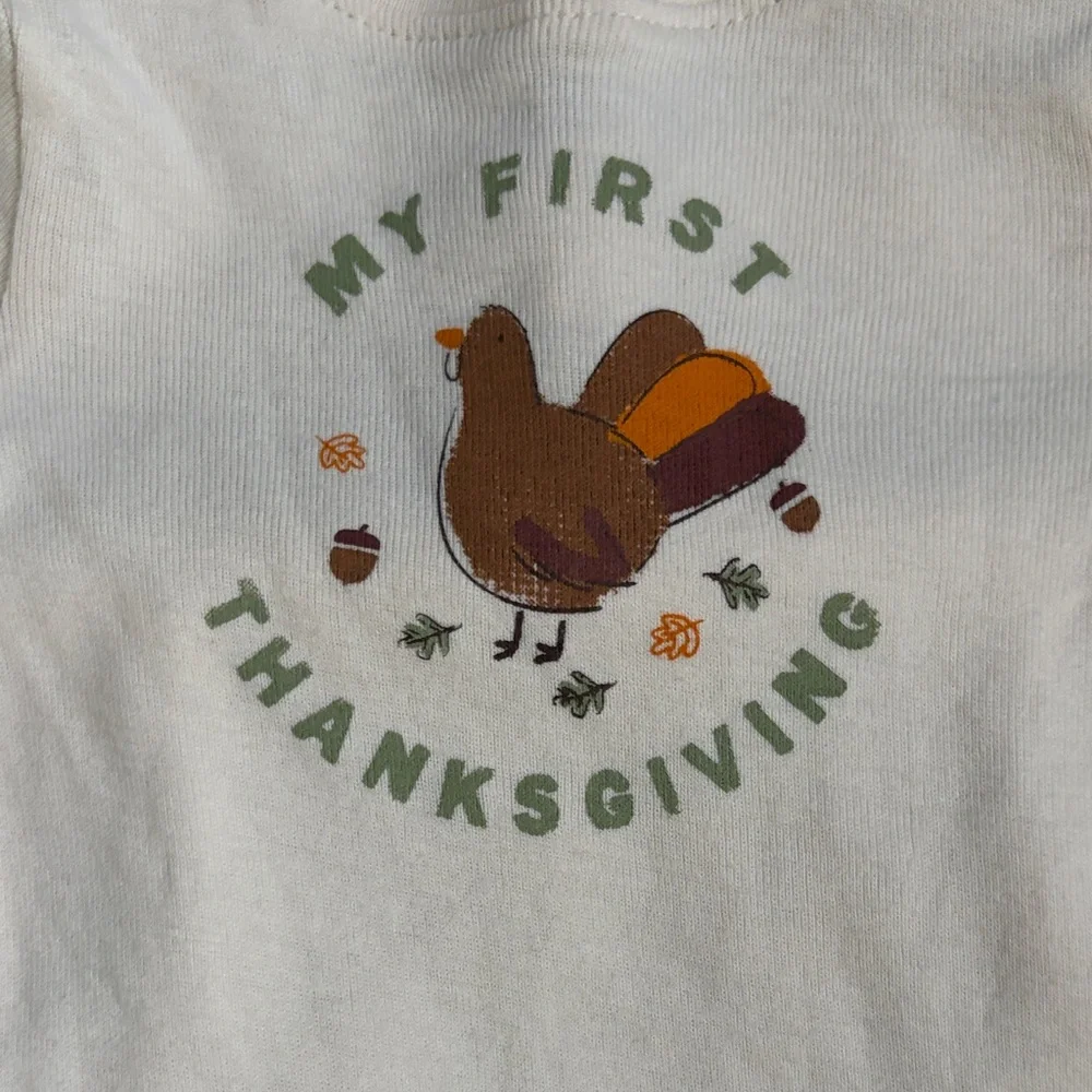 Carters My First Thanksgiving Baby Outfit